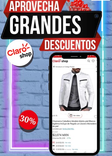 Chamarra Caballero Modelo Matrix piel Blanca legitima Incluye de Regalo un Llavero Monedero de piel