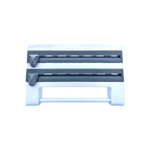 Dispensador organizador Servitoallas Papel Aluminio, Plástico y Especiero