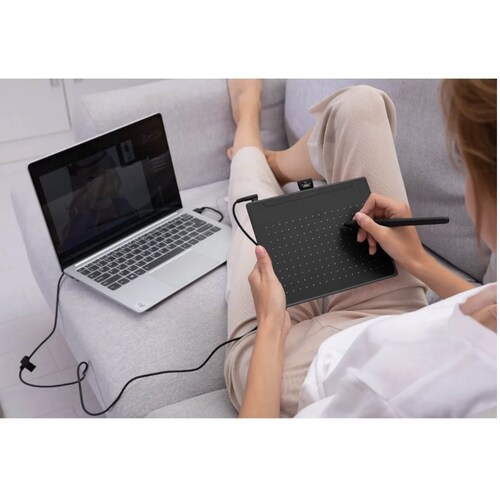 Tableta Digitalizadora HUION Inspiroy RTS-300 Negra Dibujo