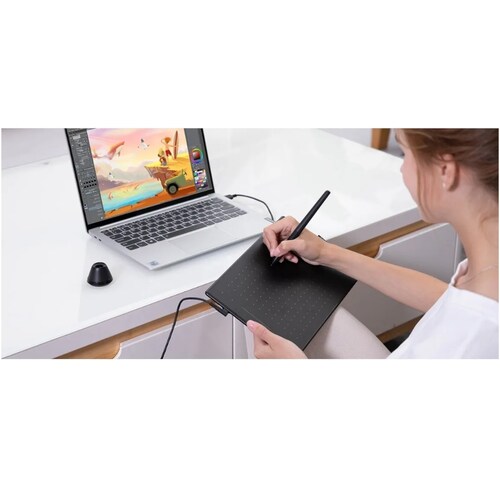 Tableta Digitalizadora HUION Inspiroy RTM-500 Negra Dibujo