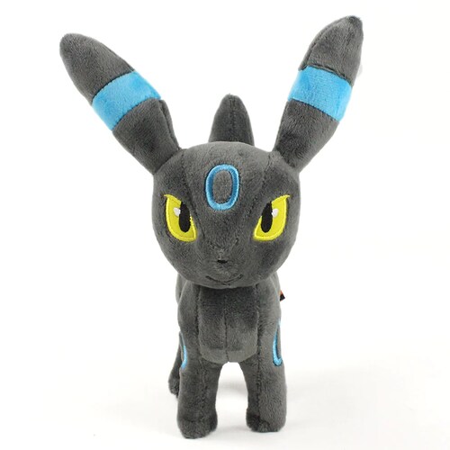 Peluche De Felpa Umbreon Shiny Pokémon 23 Cm.