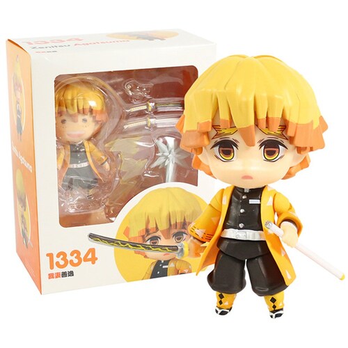 Figura De Acción Nendoroid Zenitsu Demon Slayer Kimetsu #1334
