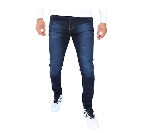 Pantalón Skinny de Mezclilla Stretch Para Hombre John Silver.