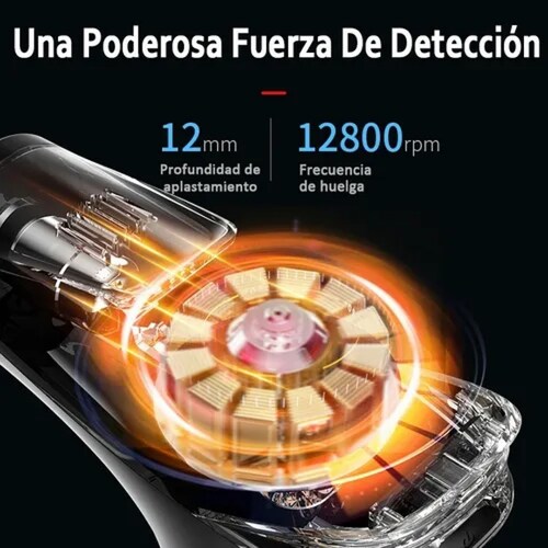 Pistola Masajeadora De Músculos 8 Velocidades Pantalla Lcd