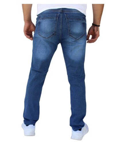 Pantalón Slim Fit de Mezclilla Stretch Gruesa Para Hombre John Silver.