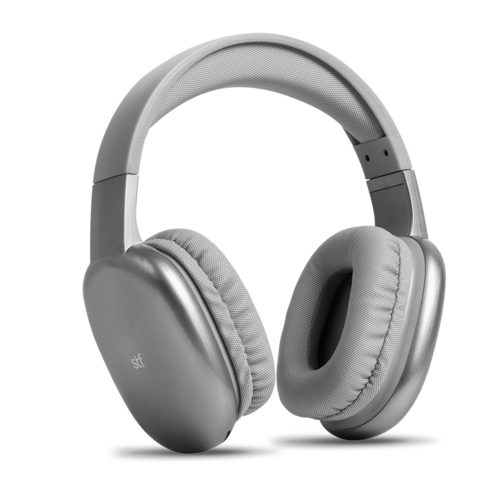 Audífonos inalámbricos Over Ear STF Aurum Color Gris.