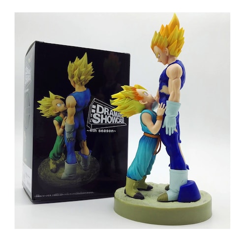 Figura Juguete Muñeco Dragon Ball Z Vegeta y Trunks Despedida Con Caja.