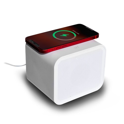 Bocina inalámbrica portátil STF Tao Energy Color Blanca.