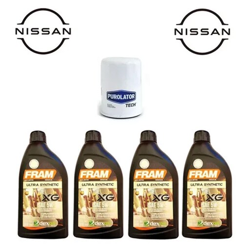 Aceite Sintetico 5w30 Nissan Sentra 1.6 Y 1.8 Filtro Aceite