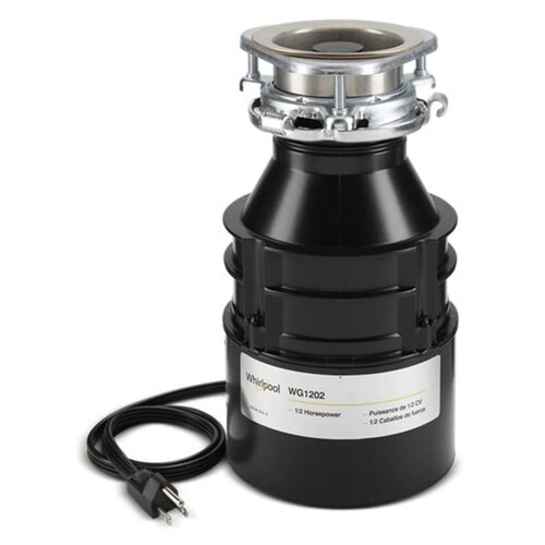 Triturador de desperdicios Whirlpool WG1202PH de 1/2 HP de 29 cm.
