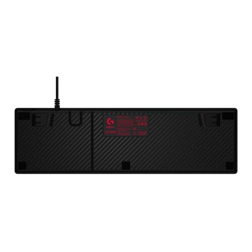 Teclado Gamer Logitech G413 Led Rojo Teclado Mecánico Alámbrico Carbono (Inglés).