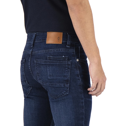 Jeans de Mezclilla Premium Slim Fit Para Hombre Holstone - Cabo