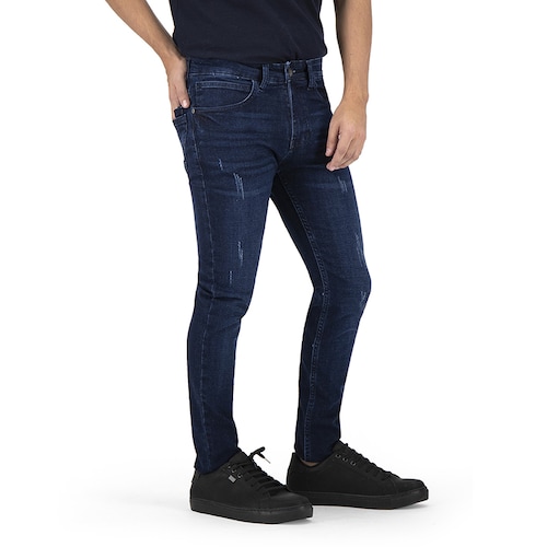 Jeans de Mezclilla Premium Slim Fit Para Hombre Holstone - Cabo
