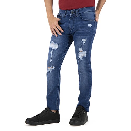 Jeans de Mezclilla Premium Slim Fit Para Hombre Holstone - Estambul