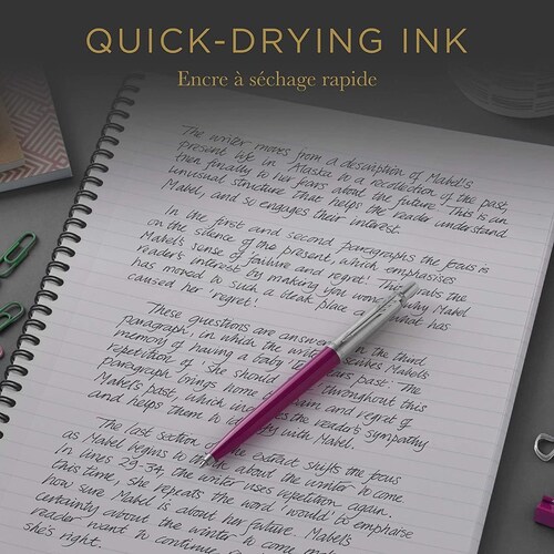 Parker Refills Repuesto Boligrafo Gel Tinta Negro Punto Mediano