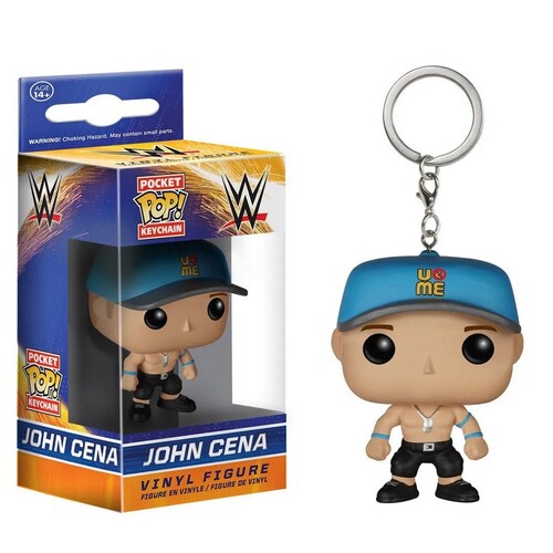 Llavero Funko Pocket Pop John Cena Figura 3D