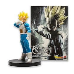 Juguete Muñeco Dragon Ball Z Vegeta Ssj Super Saiyajin Anime Con Caja