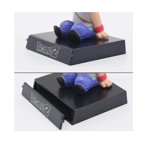 Soporte De Celular Goku Pequeño Azul Dragon Ball Z Shaking Head