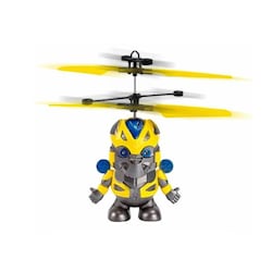 Mini Drone Transformer Volador Por Inducción Luz Led Juguete