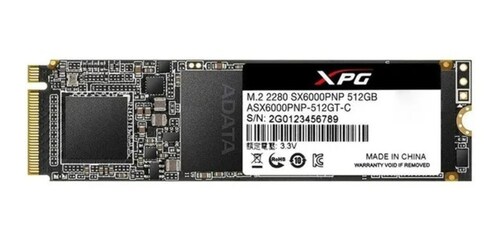 SSD XPG SX 6000 Pro, 512GB, PCI Express 3.0, M.2 