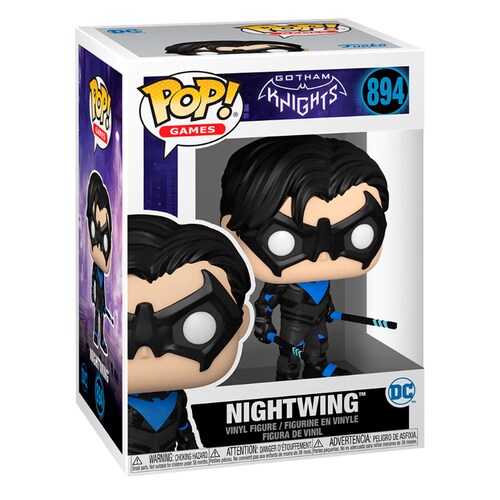Funko Pop Nightwing #894 Gotham Knights Videojuego DC Figura Original
