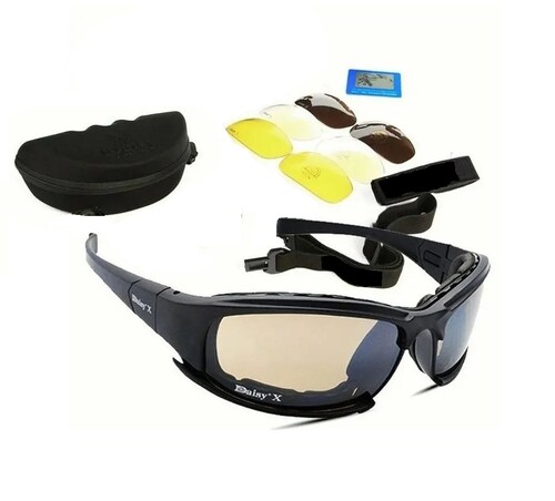 Lentes Tácticos Goggles Militar Motociclismo