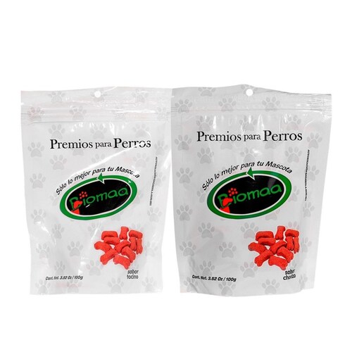 Premios para Perro Sabor Tocino 100 g - Biomaa 