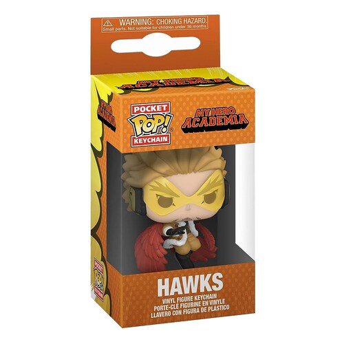 Funko Pop Llavero Hawks anime My Hero Academia Figura Original