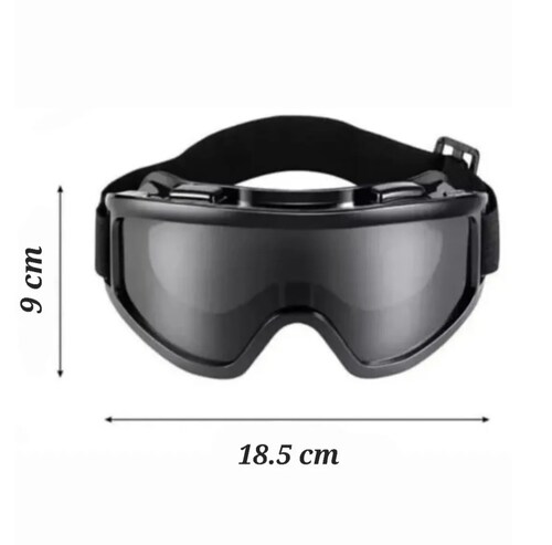 Lente Google Motocross Táctico Y De Protección Micas Humo