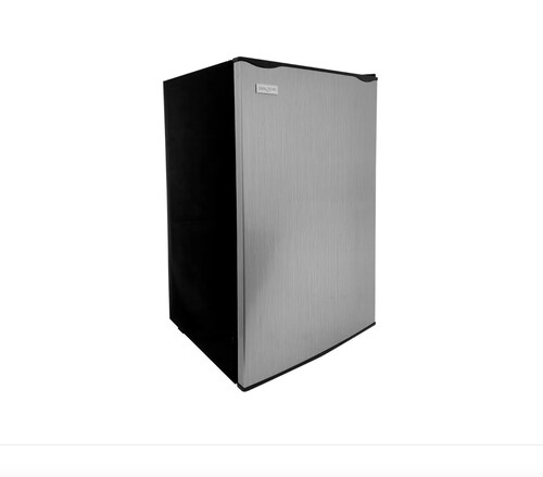 Frigobar Refrigerador Coolteche Freezer Acero 90l 3.2 Ft³