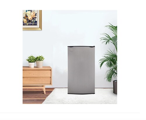 Frigobar Refrigerador Coolteche Freezer Acero 90l 3.2 Ft³