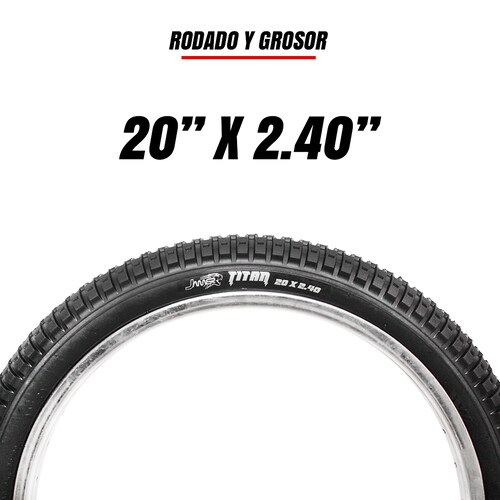 Par Llantas Bmx Bicicleta Freestyle Rodado 20 X 2.40