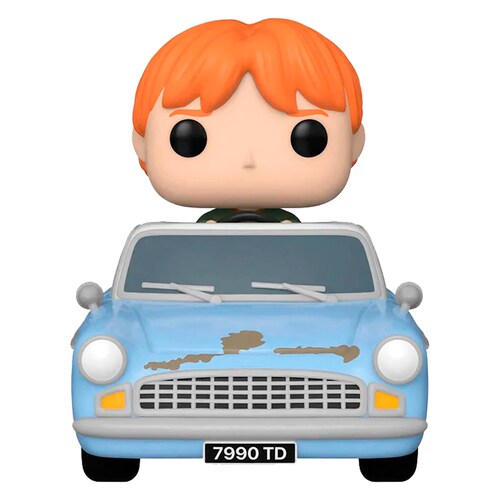 Funko Pop Ron Weasley En Carro Volador #112 Harry Potter Figura Original