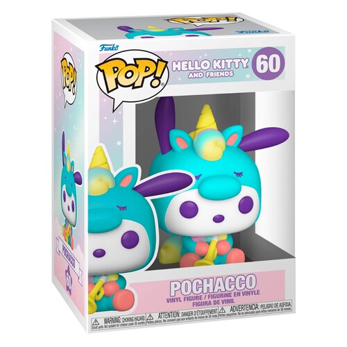 Funko Pop Pochacco Unicornio #60 Hello Kitty Sanrio Figura Original
