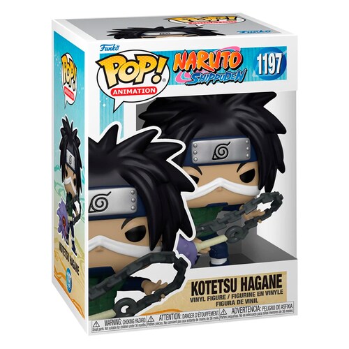 Funko Pop Kotetsu Hagane #1197 Naruto Shippuden Anime Figura Original