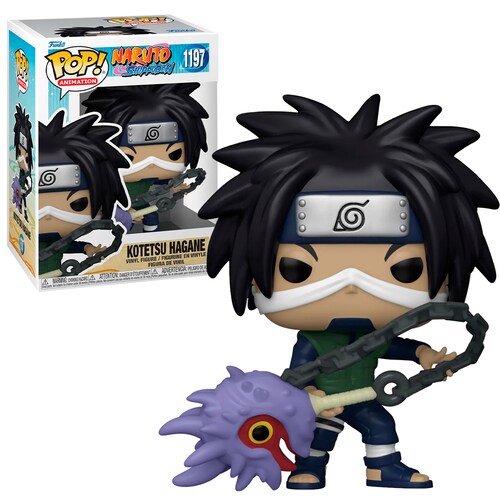 Funko Pop Kotetsu Hagane #1197 Naruto Shippuden Anime Figura Original