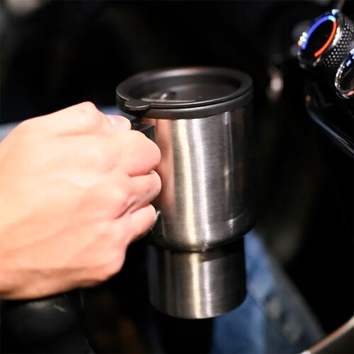 Termo de Acero Inoxidable de Doble Pared con Aislante Térmico de 450 Ml.