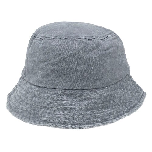 Gorro Gris Pescador Trend Bucket Hat Deslavado  Sarosa
