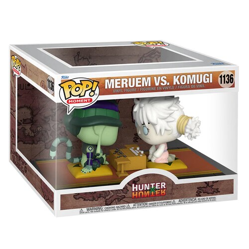 Funko Pop Meruem Vs Komugi #1136 Momento Hunter X Hunter Anime Figura Original