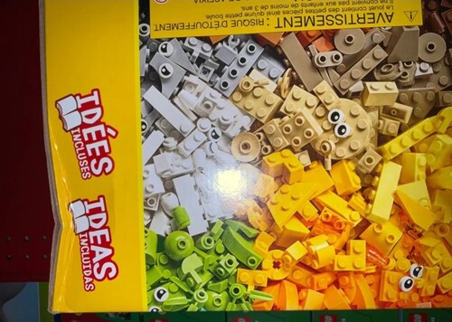 Set De Construcción Lego Classic Bricks And Animals 1500 Piezas En Caja