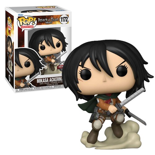 Funko Pop Mikasa Ackerman #1172 Attack On Titan Anime figura Original