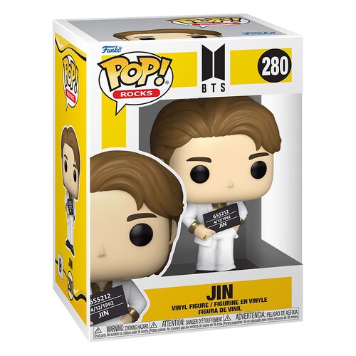 Funko Pop Jin #280 BTS Butter K Pop Kim Seok Jin Figura Original