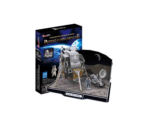 ROMPECABEZAS 3D MODULO APOLO LUNAR SERIE NASA