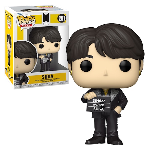 Funko Pop Suga #281 BTS Butter K Pop Figura Original