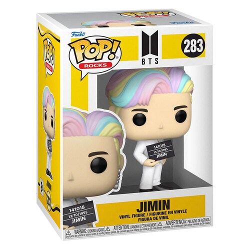 Funko Pop Jimin #283 BTS Butter K Pop Figura Original