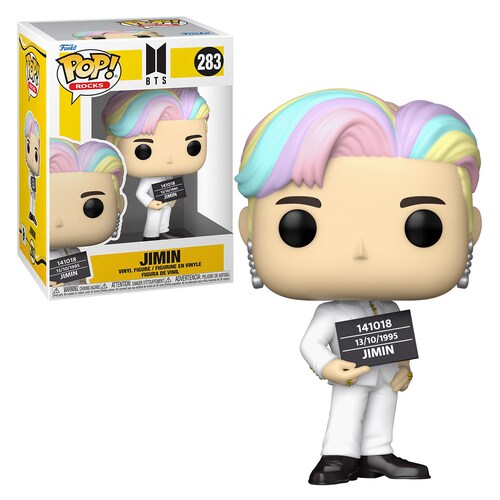 Funko Pop Jimin #283 BTS Butter K Pop Figura Original