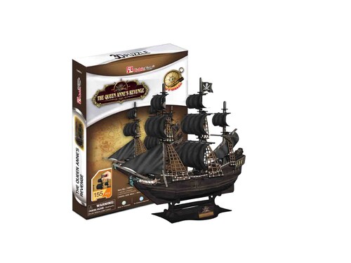 ROMPECABEZAS 3D THE QUEEN ANNES REVENGE (CHICO) SERIE BARCOS