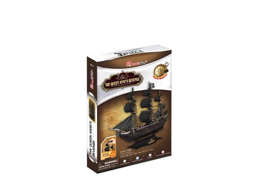 ROMPECABEZAS 3D THE QUEEN ANNES REVENGE (CHICO) SERIE BARCOS