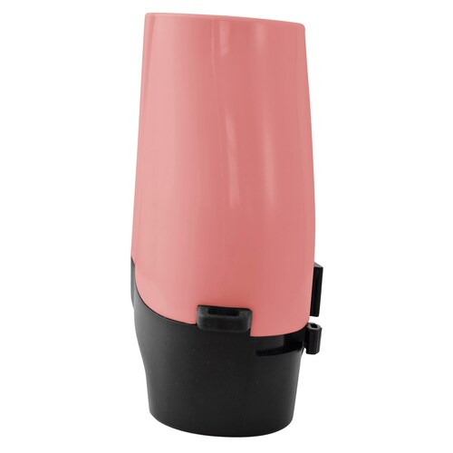 Binocular compacto Wallis tipo porro, 10 x 22 mm, con accesorios, rosa