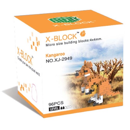 MiniBloques CANGURO 3D 96 PZAS